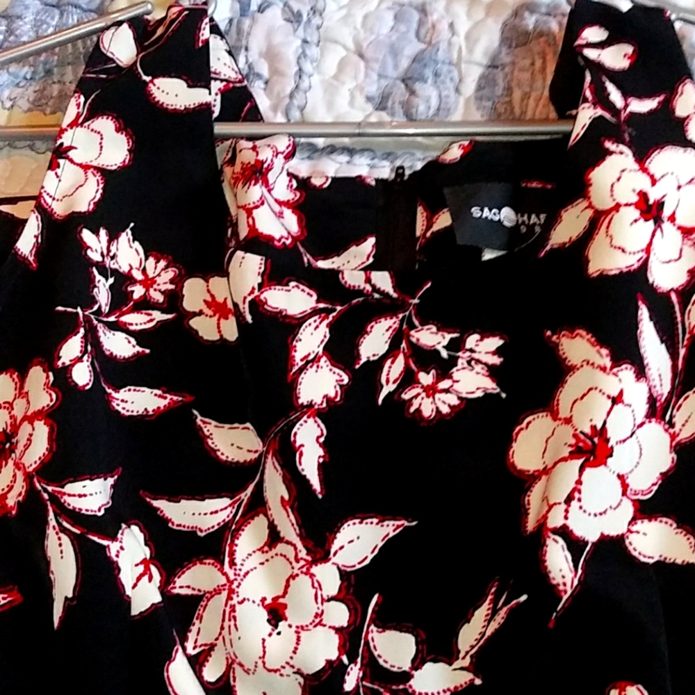 Floral print dress